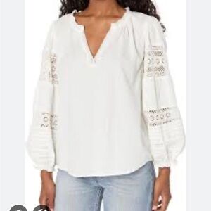 Velvet by Graham & Spencer 100% cotton blouse.